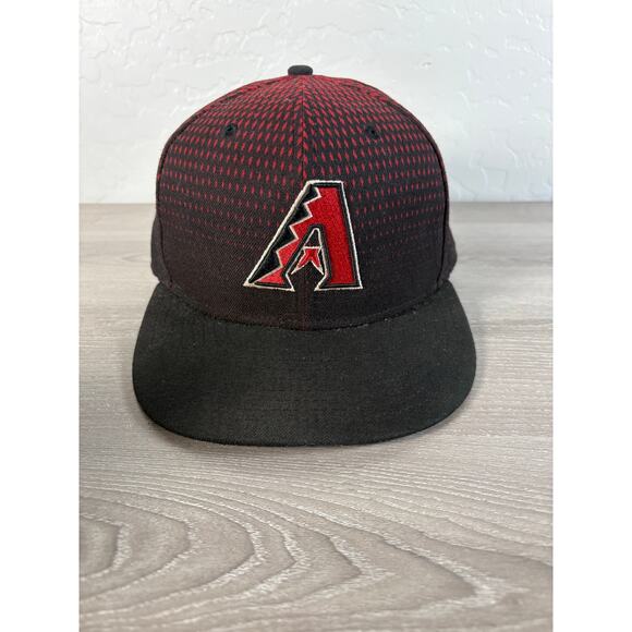 Arizona Diamondback MLB New Era Men's Size 7 Fitted Baseball Cap Hat- EUC - Picture 1 of 5